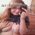 Hampshire horny housewife